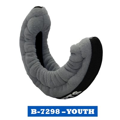 TERRY CLOTH SKATE GUARDS YOUTH SILVER