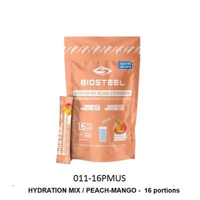 Hydration Mix - Peach Mango 16ct Gusset Caddy