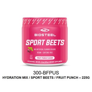 Beets by Biosteel Pre-Workout 7.9 oz - Fruit Punch