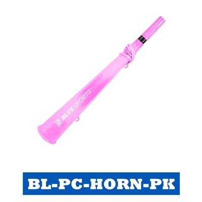 Plastic Cheer Horn With Whistle - Pink
