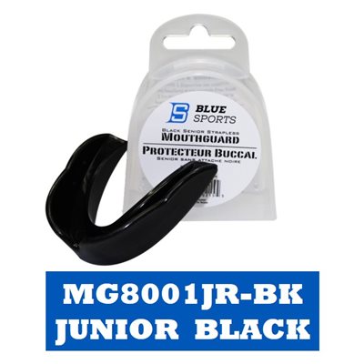 MOUTHGUARD STRAPLESS JR BLACK